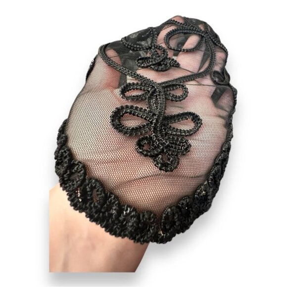 Women’s torrid 3 Black Mesh Gothic Raised Design 22 24 - Picture 9 of 12